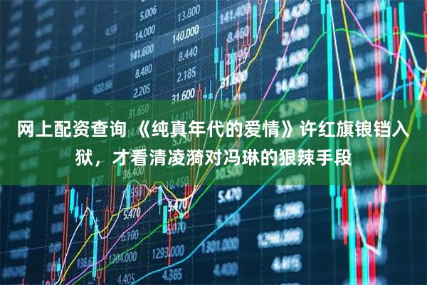 网上配资查询 《纯真年代的爱情》许红旗锒铛入狱，才看清凌漪对冯琳的狠辣手段